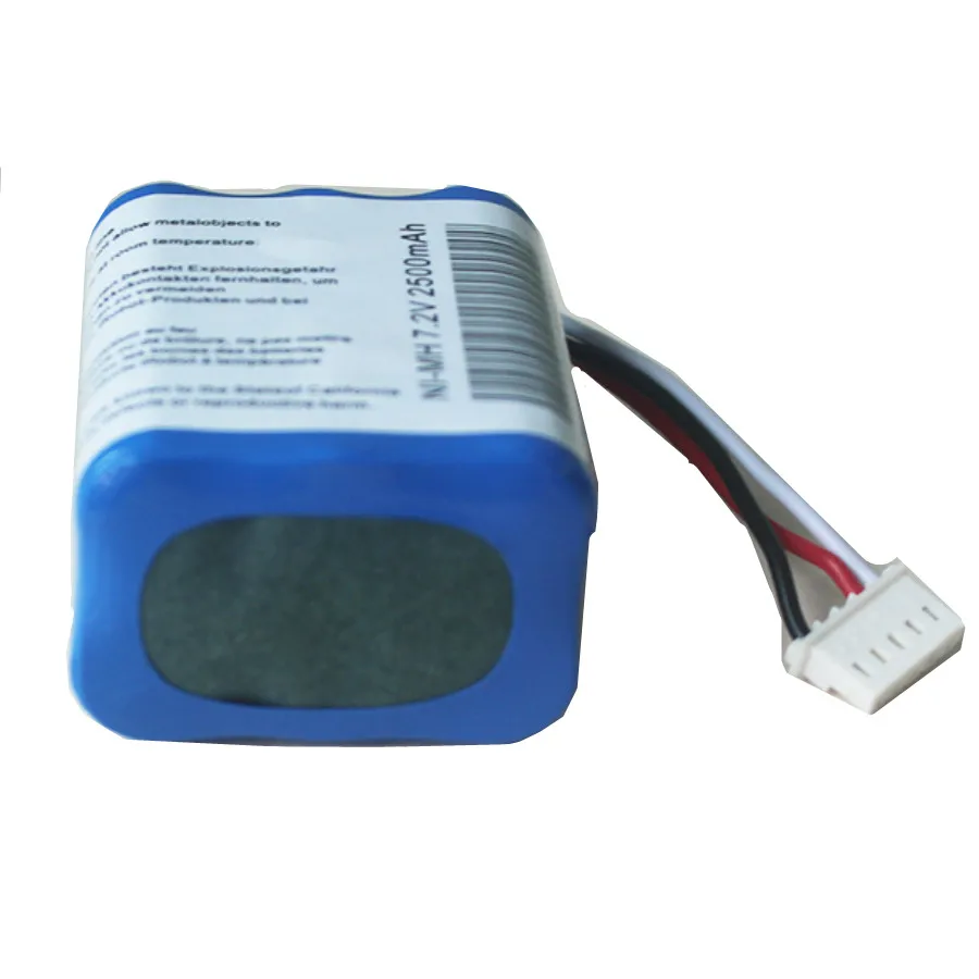 2 шт./лот Аккумулятор для iRobot Braava 380 380T Mint 5200 5200C Robot 7,2 V 2500mAh Ni-MH аккумуляторные батареи для пылесоса