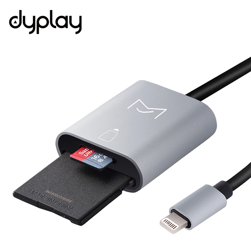 

2 In 1 Lightning Port SD TF Card Reader For Digital Camera To iPhone iPad iPod Card Reader Cable OTG Adapter