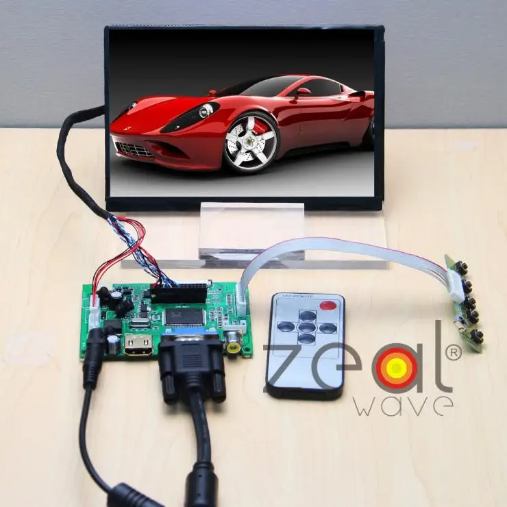 

(HDMI+VGA+2AV) Controller Board+N070ICG LD1 LD3 LD4 7" 7Inch TFT 1280*800 IPS LCD Display