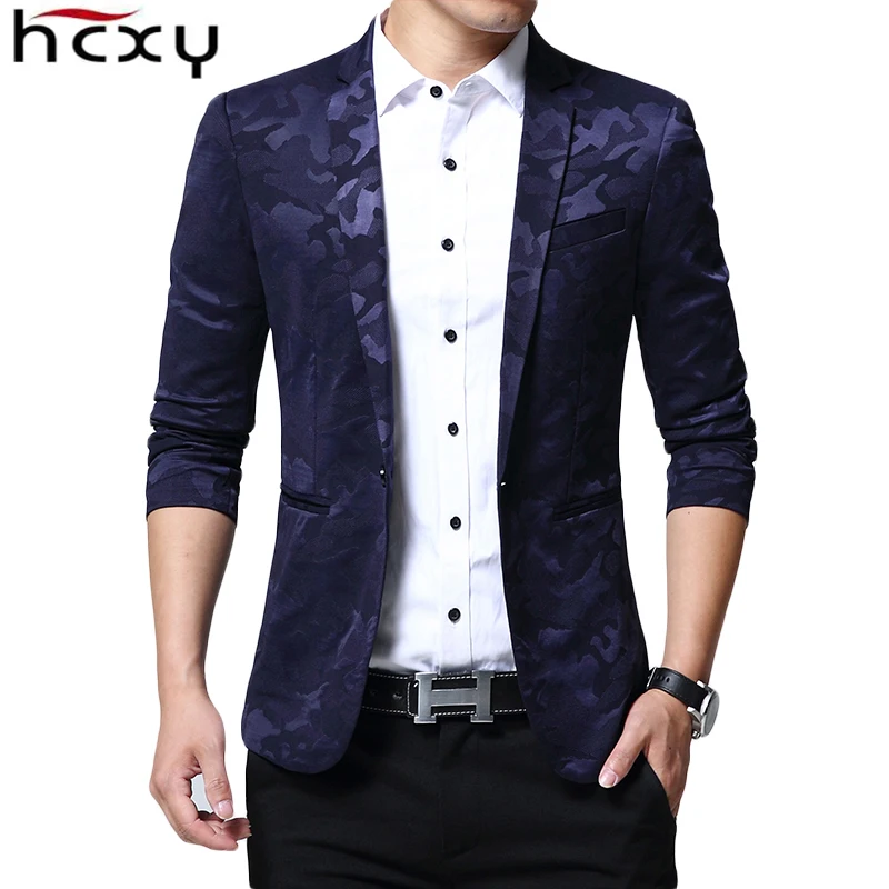 Brand Blazer Men fashion Casual Slim Blazers 2017 Spring New Arrival ...