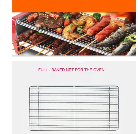 6.Full - baked net for the oven