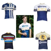 2019 classic corona jersey de Ciclismo ropa Ciclismo hombres ropa Ciclismo manga corta maillot al aire libre bicicleta Retro jersey