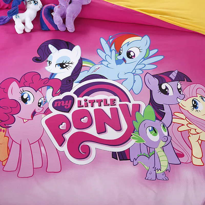 Free Shipping 100 Pure Cotton Twin Queen Full Size My Little Pony