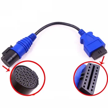

5pcs/lot Auto OBDII Iveco 30pin to 16pin connector cable