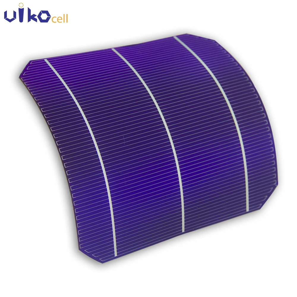 

30Pcs High Efficiency Semi Flexible Mono Sunpower Solar Cell Bend 6x6 Grade A For DIY Monocrystalline Silicon Panel