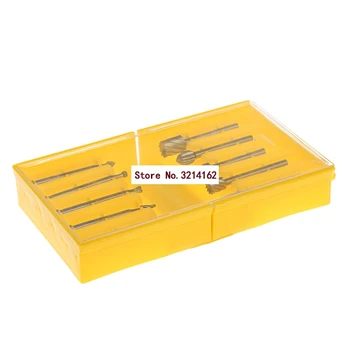 

10Pcs 3mm Engraving Cutter Woodworking Tools Grinding Electric Rotary File Head 07NOV