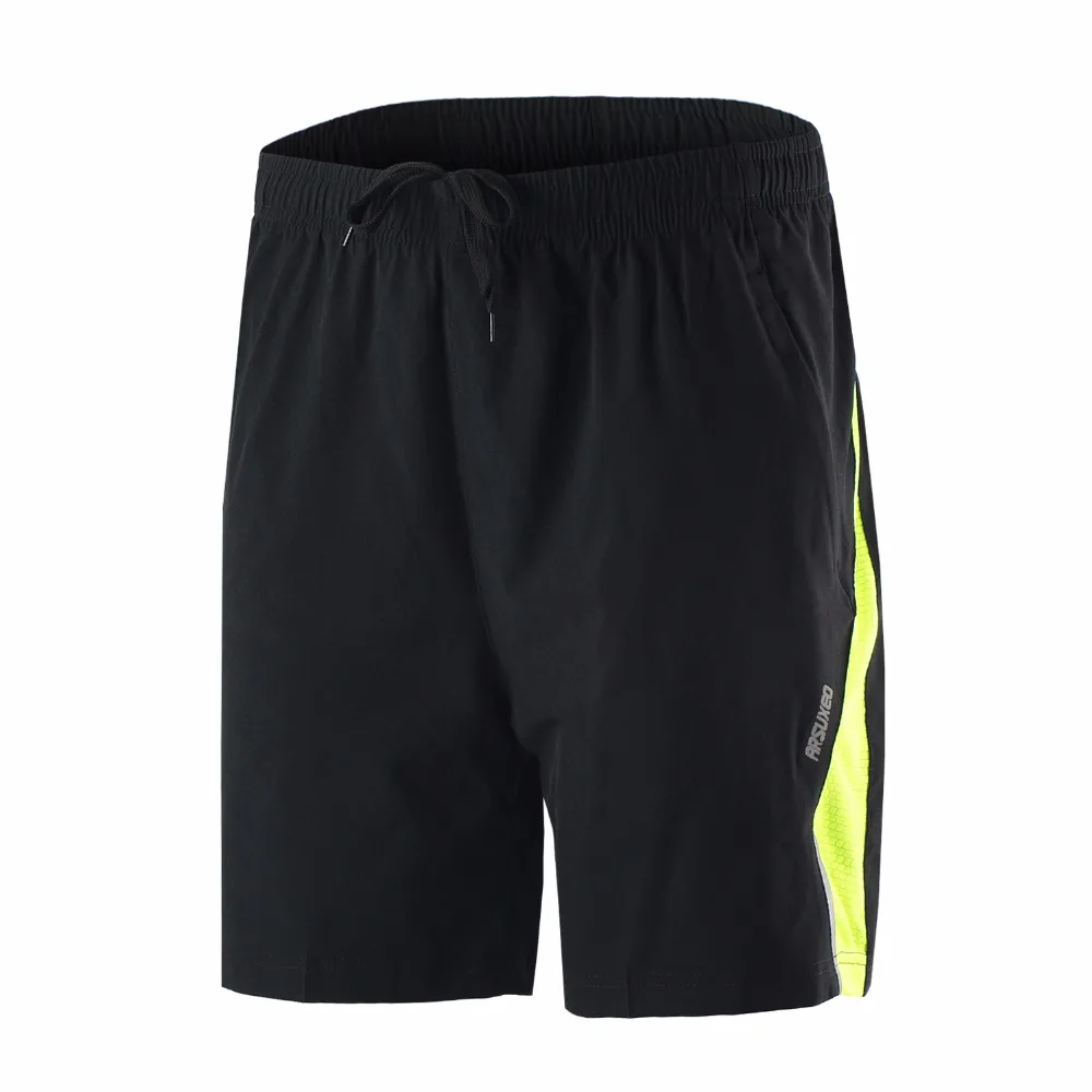 

5 Colors Arsuxeo Summer Men's Sports Shorts Breathable Quick Dry Fitness Gym Crossfit Cycling Jogging Training Running Shorts