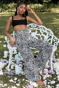 

High Qulaity Leopard Sexy Women 2 Pieces Rayon Bandage Set