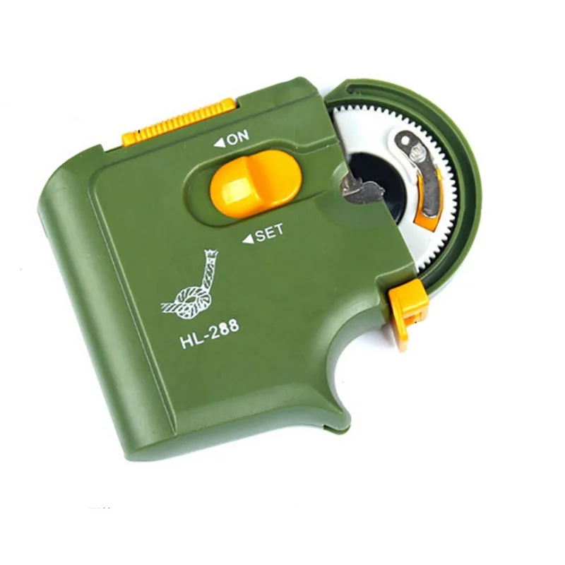 Máquina de Ganchos de Pesca Linha de Pesca Amarrando o Equipamento do Dispositivo Nível Anzol Automático Elétrico Portátil Acessórios Empate Rápido 8 Esporte e Lazer