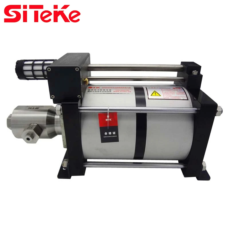 

SITEKE Brand Model:2AH512 double driven high flow air driven hydro test pump