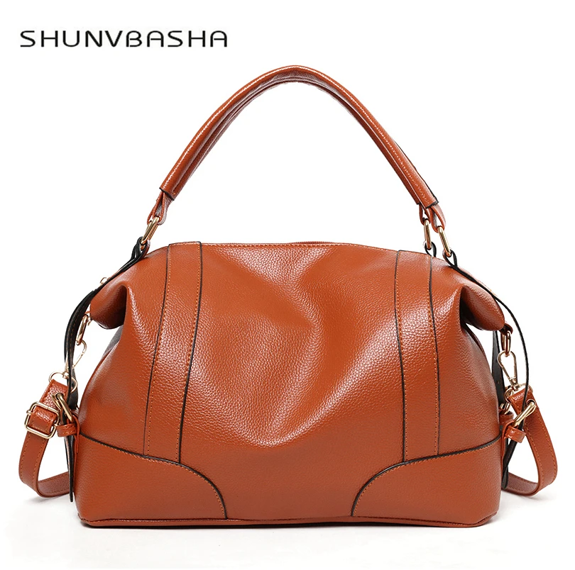 2018 new Retro Soft PU Leather Women Bags Designer Luxury Handbags