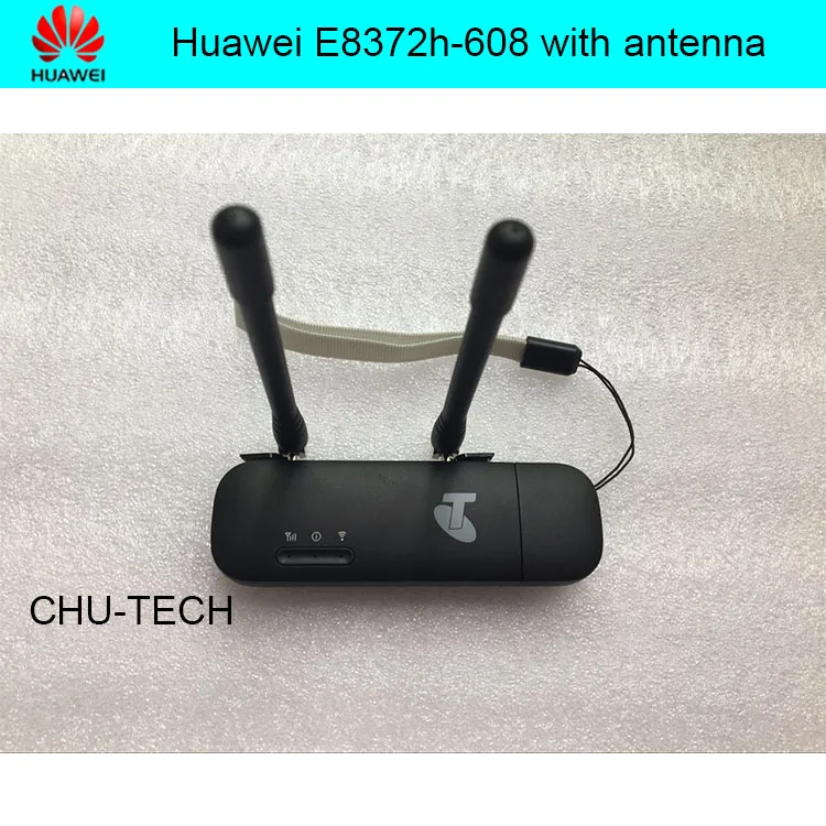 Разблокировать huawei E8372 E8372h 608 черный цвет с антенна LTE USB Wingle Универсальный 4G wifi