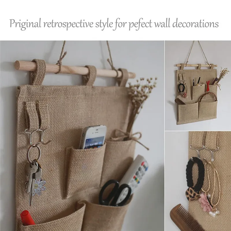 New Design Convenient Home Organizer Holder Multi-Pocket Travel Storage Bag Hanger 4 Pockets New Design Convenient Home Organizer Holder Multi-Pocket Travel Storage Bag Hanger 4 Pockets