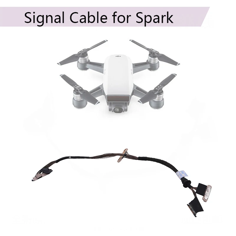 USED Flex Wire Spark Flexible Signal Cable Transmission for DJI Gimbal Camera Replacement Repairing Parts | Электроника
