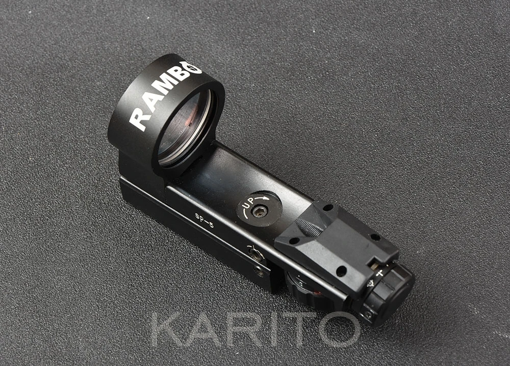 

Rambo 1x30 red dot sight scope Four red dots for picatinny rail mount hunting shooting R3111