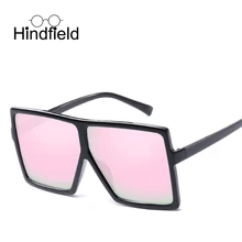 Hindfieid Moda Marco Grande gafas de Sol Rodaje Calle de la Personalidad de La Marca Mujeres Diseñador Gafas de Sol Gafas de sol UV400