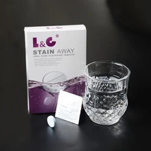 30 шт. зубная скобка ортодонтический протектор для чистки протезов таблетки очиститель для удаления антибактериальных TSLM2