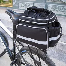 Высококачественная 600D полиэфирная велосипедная сумка, велосипедная сумка на заднее сиденье, сумка на багажник, водонепроницаемая велосипедная сумка, прочная сумка