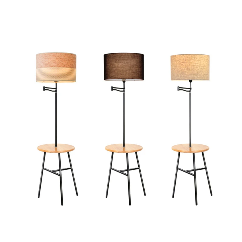 

Nordic Living Room Wooden LED Floor Lights Placement Items Floor Lamp Interior Decoration Standing Lamp Lighting Standing Lights