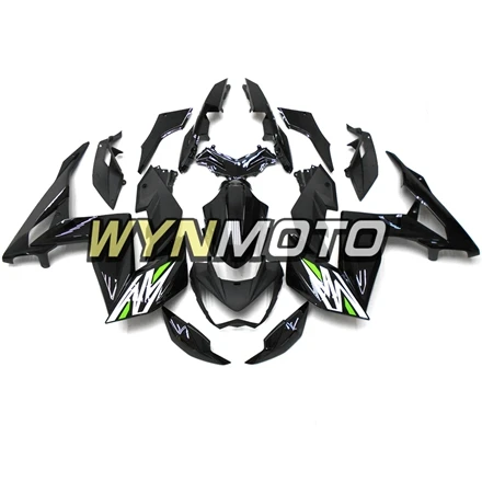 Полная abs инъекций пластмасс Обтекатели для Kawasaki z250 Z3 мотоциклов обтекателя Kit черный глянец Средства ухода за кожей кадров Чехлы для мангала