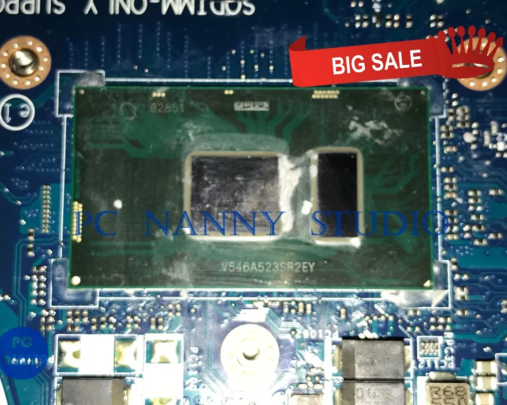 PCNANNY 0M4MY2 M4MY2 для Dell 5558 Материнская плата ноутбука I5-6200U LA-D071P DDR3L испытания