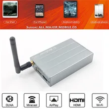 HIPERDEAL 2,4 г Wi-Fi Дисплей Зеркало Ссылка Box адаптер MiraScreen DLNA Airplay для Android для iOS автомобилей Дисплей 1080 P DLAN JANN06