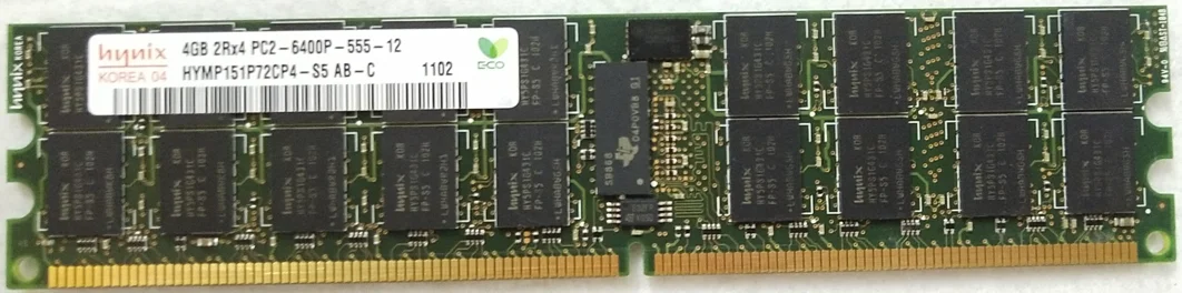 Для Hynix 4 ГБ 8 ГБ DDR2 800 МГц PC2-6400P 2Rx4 REG ECC Серверная Память ram пожизненная Гарантия