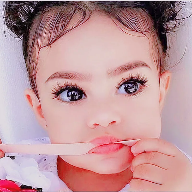 

50 Pairs 3D Soft Mink Hair False Eyelashes Handmade Wispy Fluffy Long Lashes Natural Eye Makeup Tools Faux Eye Lashes