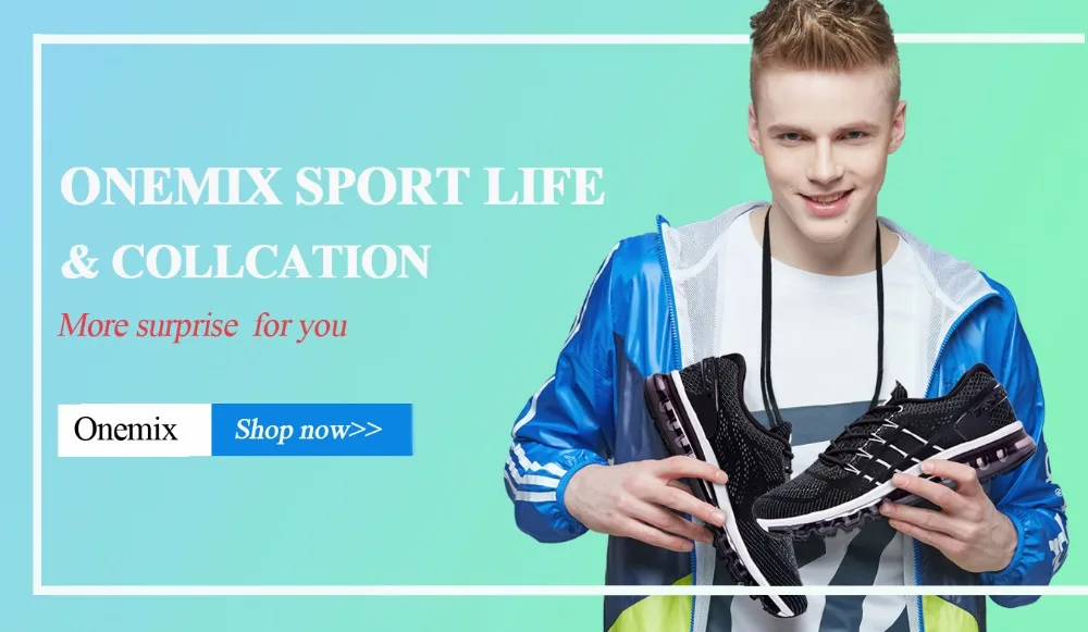 Onemix мужские кроссовки холодный свет дышащая Спортивная обувь для мужчин спортивные кроссовки для Открытый Бег треккинг обуви
