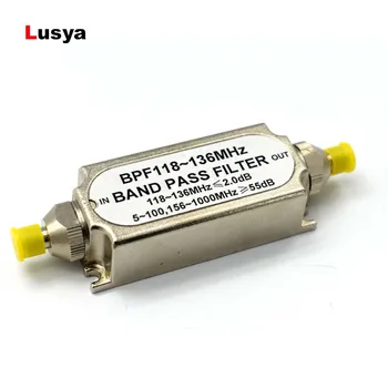 

New SMA bandpass filter BPF 118-136MHz for aeronautical band A6-011