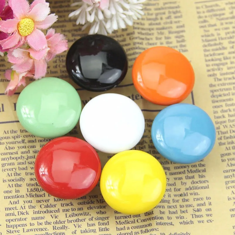 

Candy Color Round Furniture Knobs Ceramic Drawer Knob Cabinet Pulls Cabinet Closet Cupboard Pull Handle Modern Kitchen Handle