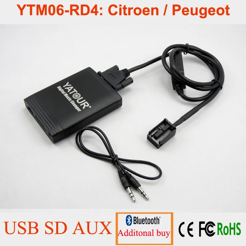 Yatour DMC классический автомобиль стерео mp3-usb SD AUX для Peugeot / Citroen после 2004 года модели |