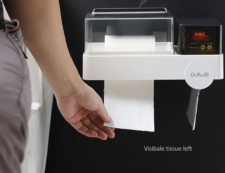 Универсальный туалет бумага держатель творческий пластик ногтей ванная и туалет коробка для салфеток тампон коробка для хранения мусор
