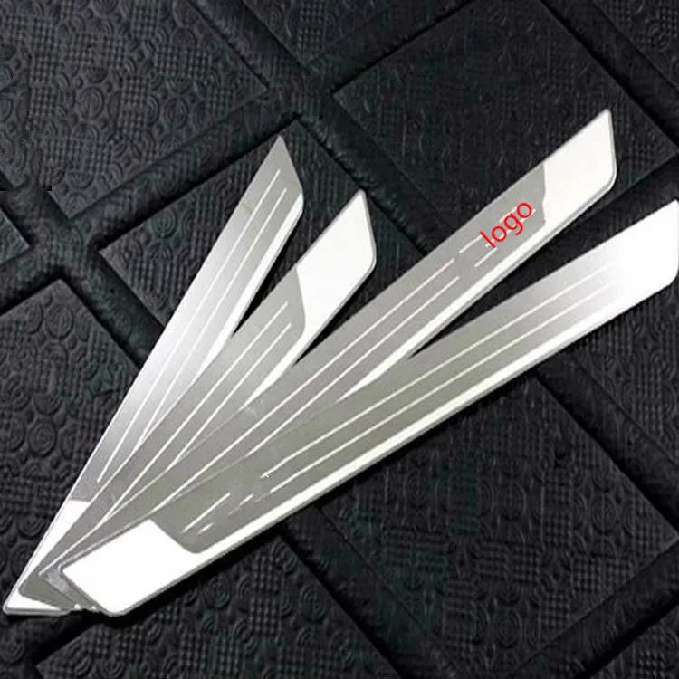 Stainless Steel Door Sill Scuff Plate car accessories Car-styling For Skoda Rapid 2012 2013 2014 | Автомобили и мотоциклы