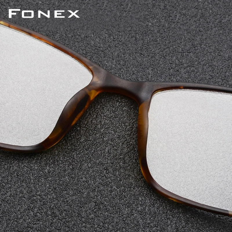 Montura de gafas de aleación de titanio TR90 montura de gafas de ojo de miopía para hombre 2019 marcos ópticos coreanos sin tornillos gafas 9855 - 3