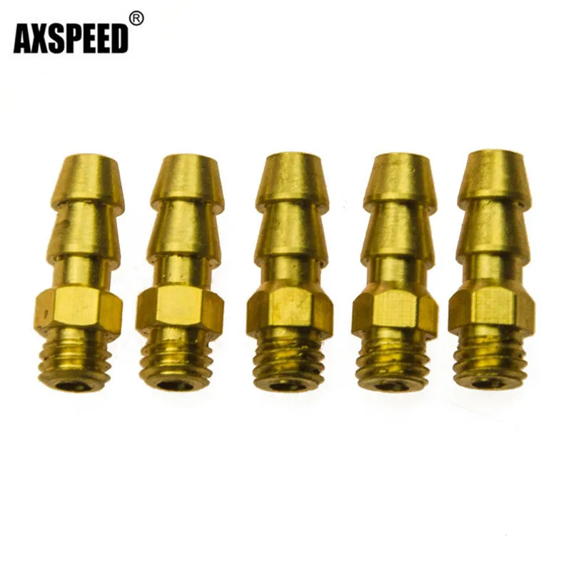 

M5 Threaded Brass Water Nipples for RC Boat -1/5/10pcs