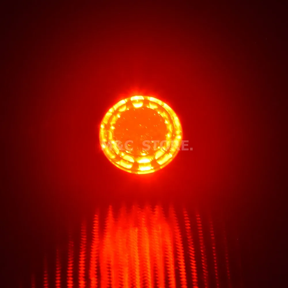 Pisca-pisca de Led Luz de Freio 12v para Harley Macções Chopper Cruiser Bobber Cafe Racer Luz Indicadora Preta 11 Weddings & Events