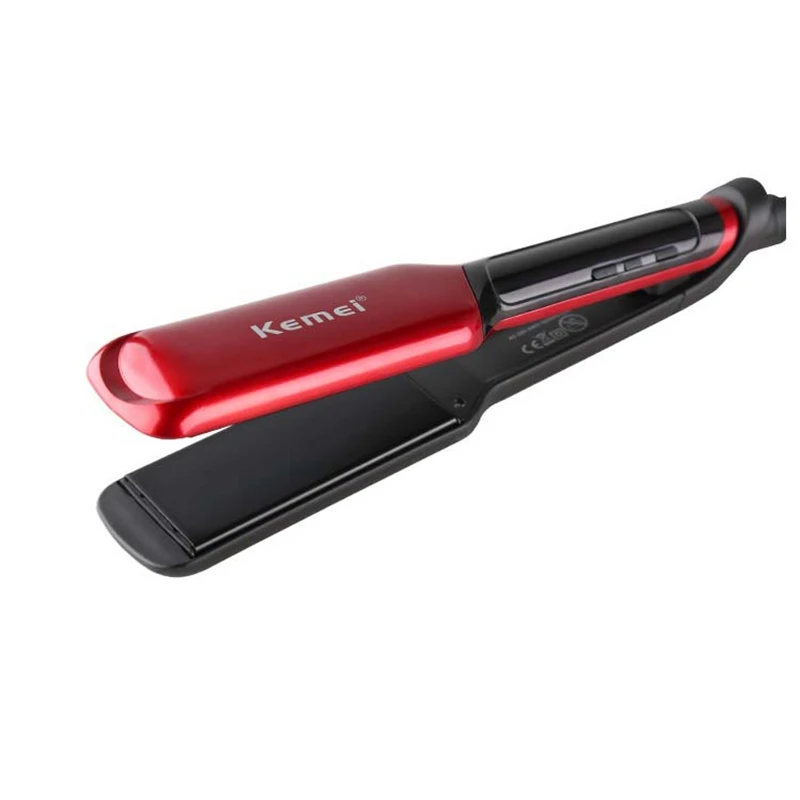 Kemei KM 9620 temperature hair straightener straight hair splint liquid