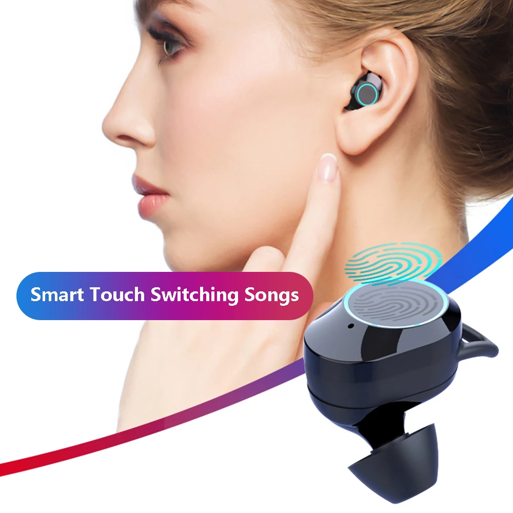 G02 X6 TWS Bluetooth 5 0 беспроводные наушники IPX7 водонепроницаемые с громкой связью 3300 мАч