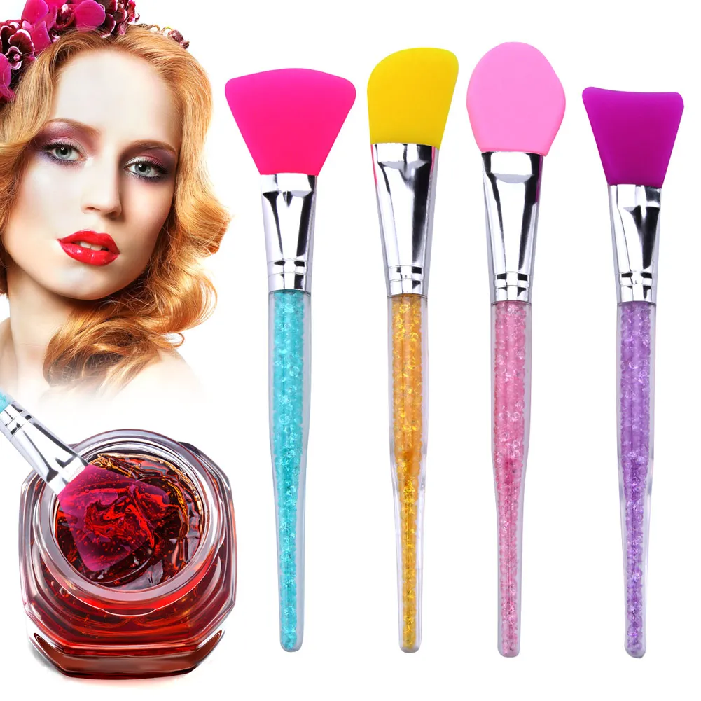 

1 Set Silicone Facial Mask Brush Eyes Sleep Mud DIY Cream Mixing Foundation Concealer Tool SK88