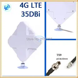 2 шт 4G 35DBI TS9connector внешняя антенна для usb-модемов/маршрутизатор huawei E5776 E589 E8278 E8372