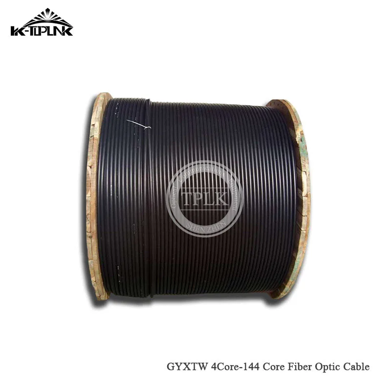 1000 м/рулон GYXTW 144 ядро волоконный кабель FTTH открытый одномодовый 0 6 см диаметр