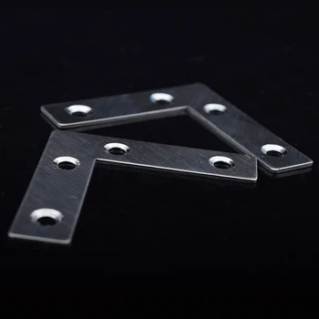 

DHL free shipping 201 stainless steel 60*60mm L shape metal plate brace guangdong factory 100pcs/lot