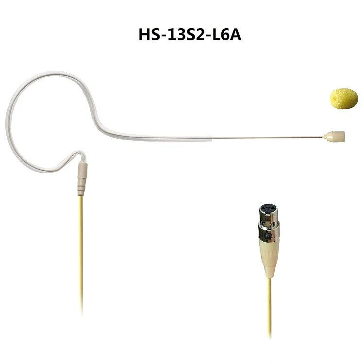 HS-13S2-L6A  01  750 single ear headset microphone 