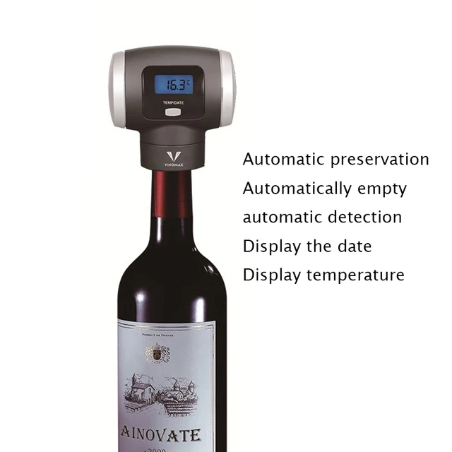 giemza intelligent wine storage smart wine preserver air pump wine storage temperature