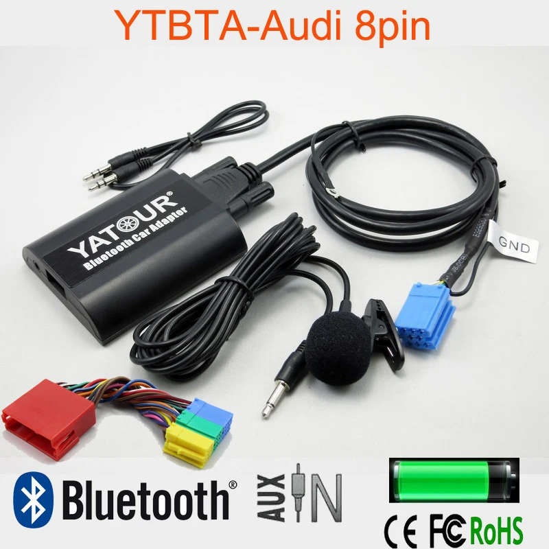 Yatour BTA Bluetooth car kit Hands free phone call A2DP music streaming