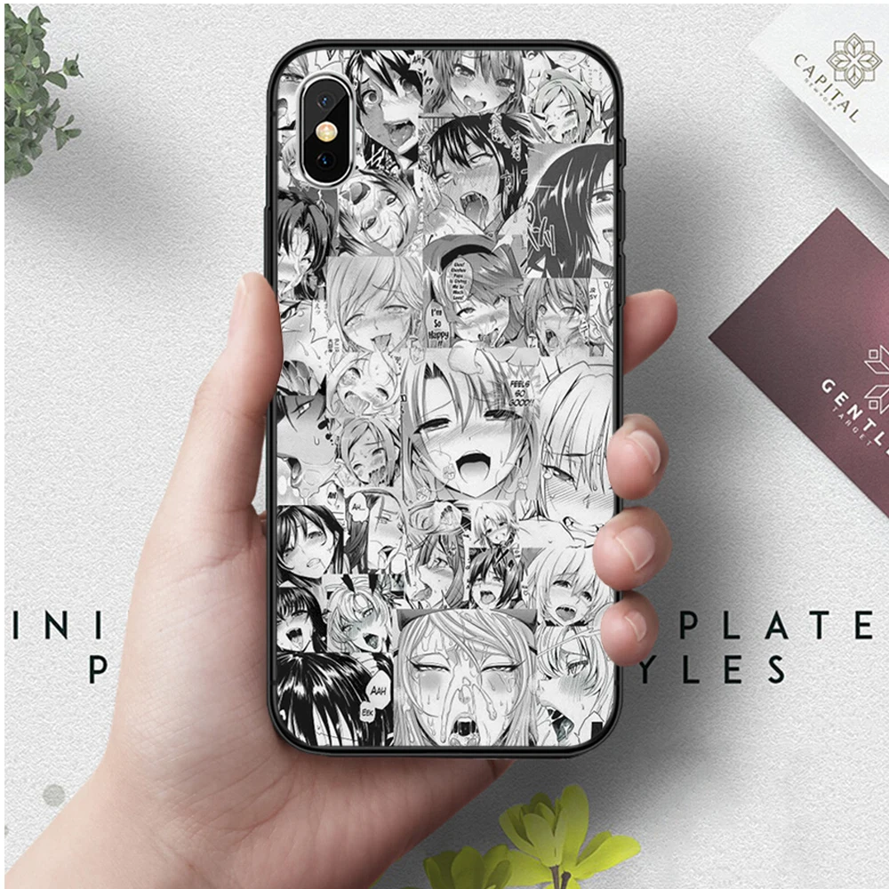 Аниме девушка мультфильм Япония Coque силиконовый чехол для iPhone 5 5S 6 6S Plus 7 8 11 Pro X XS Max XR - Цвет: 5