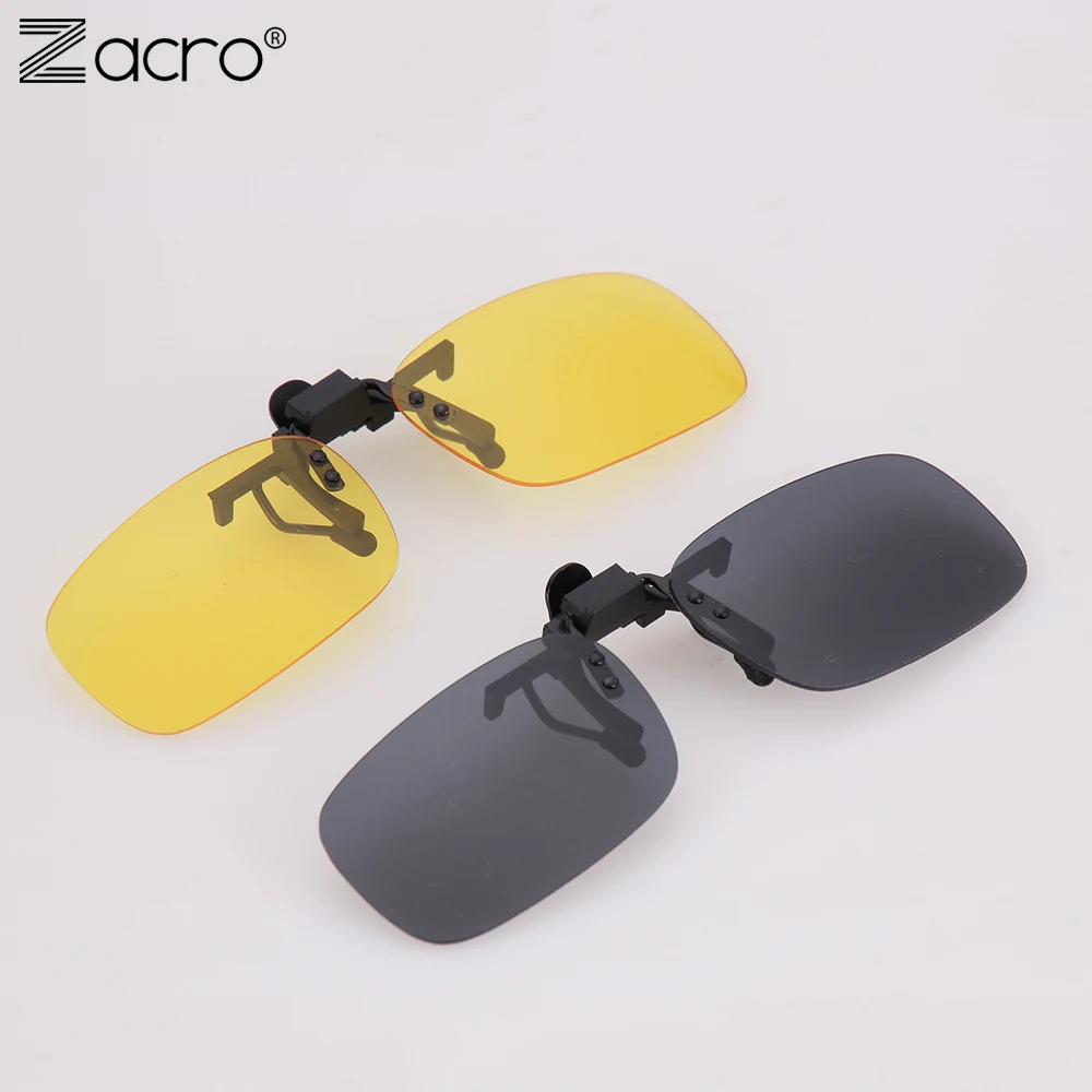 

Zacro Car Driver Goggles Anti-UVA UVB Polarized Sun Glasses Driving Night Vision Lens Clip on Sunglasses Interior Accessories