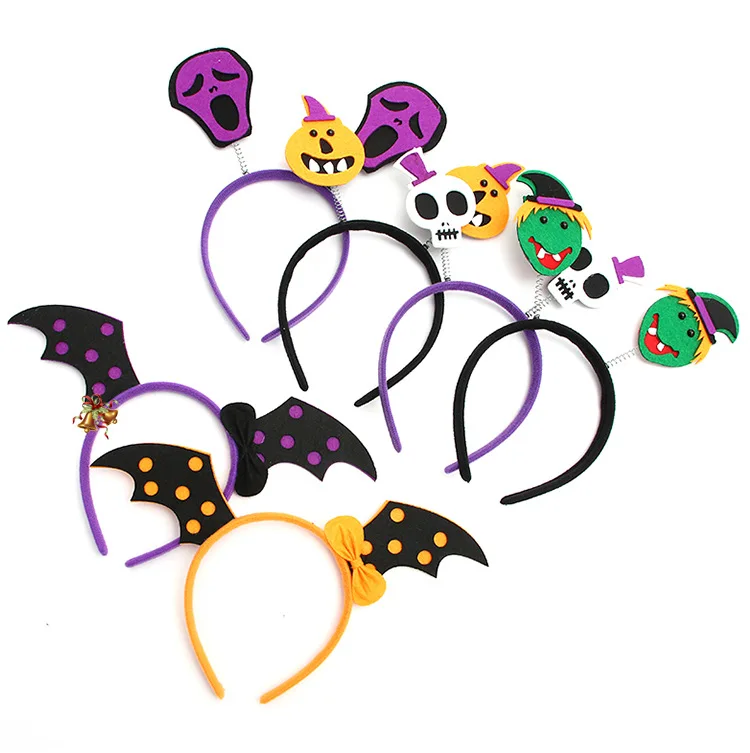 

Cute Halloween Hairbands Head Band Pumpkin Witch Skull Headress Xmas Party
