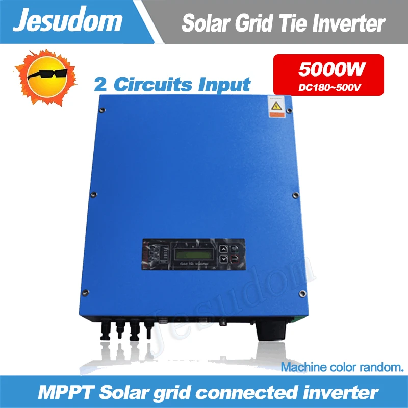 MPPT PV солнечный Grid-Tie инвертор 5000 Вт/5 кВт подключенный сетевой инвертор с AC230/110 В Выход Чистая синусоида Инвертор